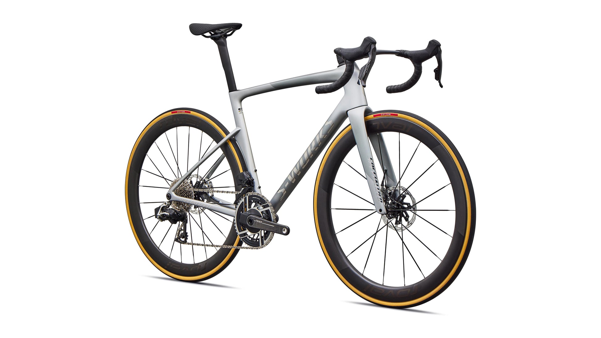 2027 Specialized S-Works Tarmac SL9 - SRAM RED AXS - Satin Silver Dust / Gloss Chrome