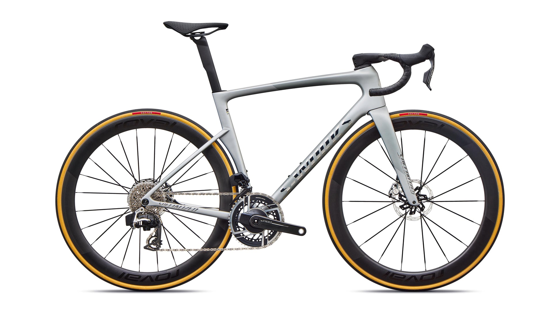2027 Specialized S-Works Tarmac SL9 - SRAM RED AXS - Satin Silver Dust / Gloss Chrome