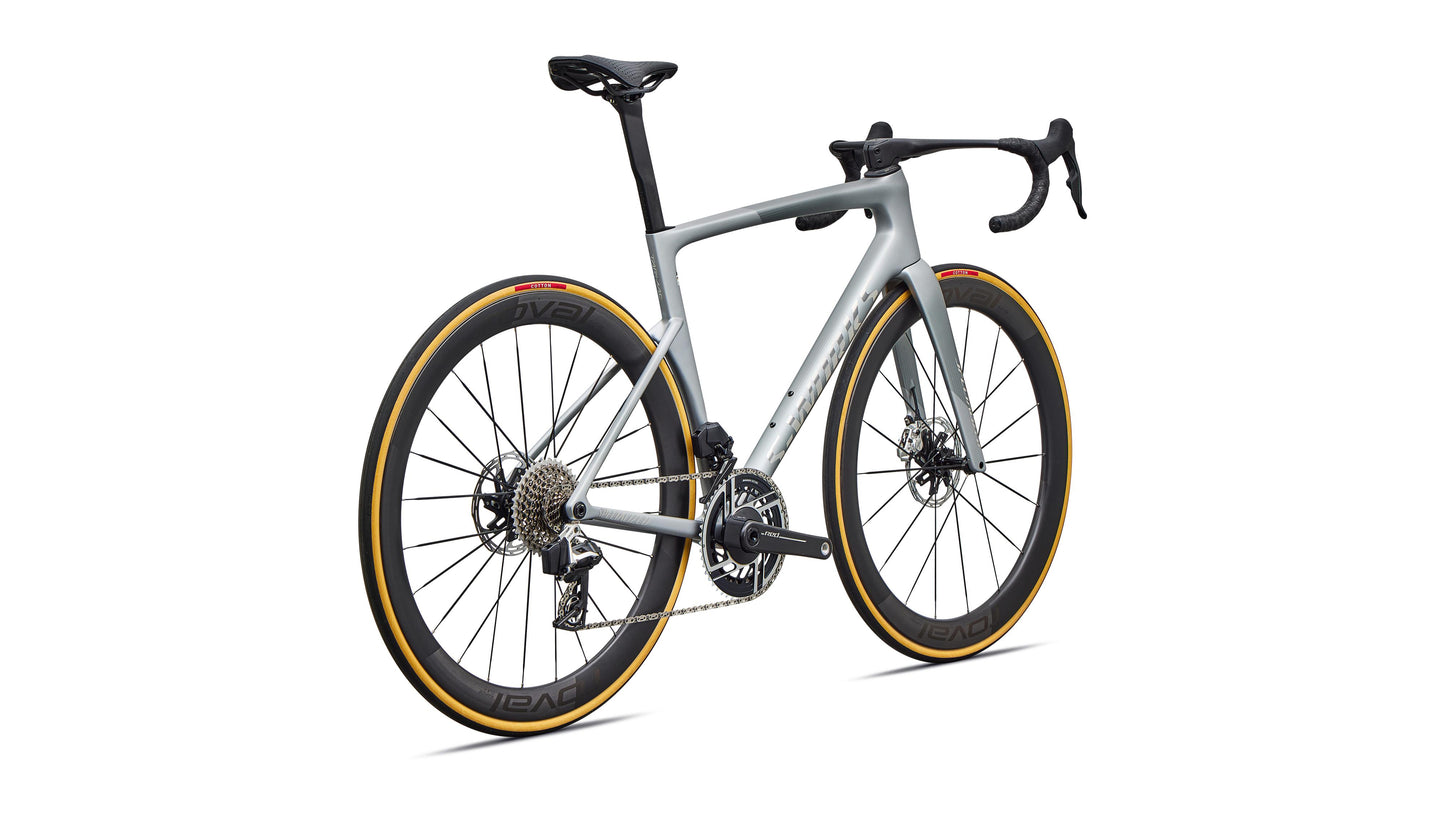 2027 Specialized S-Works Tarmac SL9 - SRAM RED AXS - Satin Silver Dust / Gloss Chrome