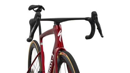 2027 Specialized S-Works Tarmac SL9 - SRAM RED AXS - Gloss Ruby Metallic / White Silver Metallic