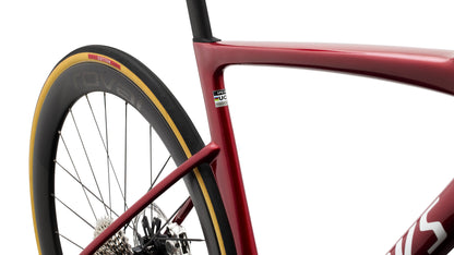 2027 Specialized S-Works Tarmac SL9 - SRAM RED AXS - Gloss Ruby Metallic / White Silver Metallic