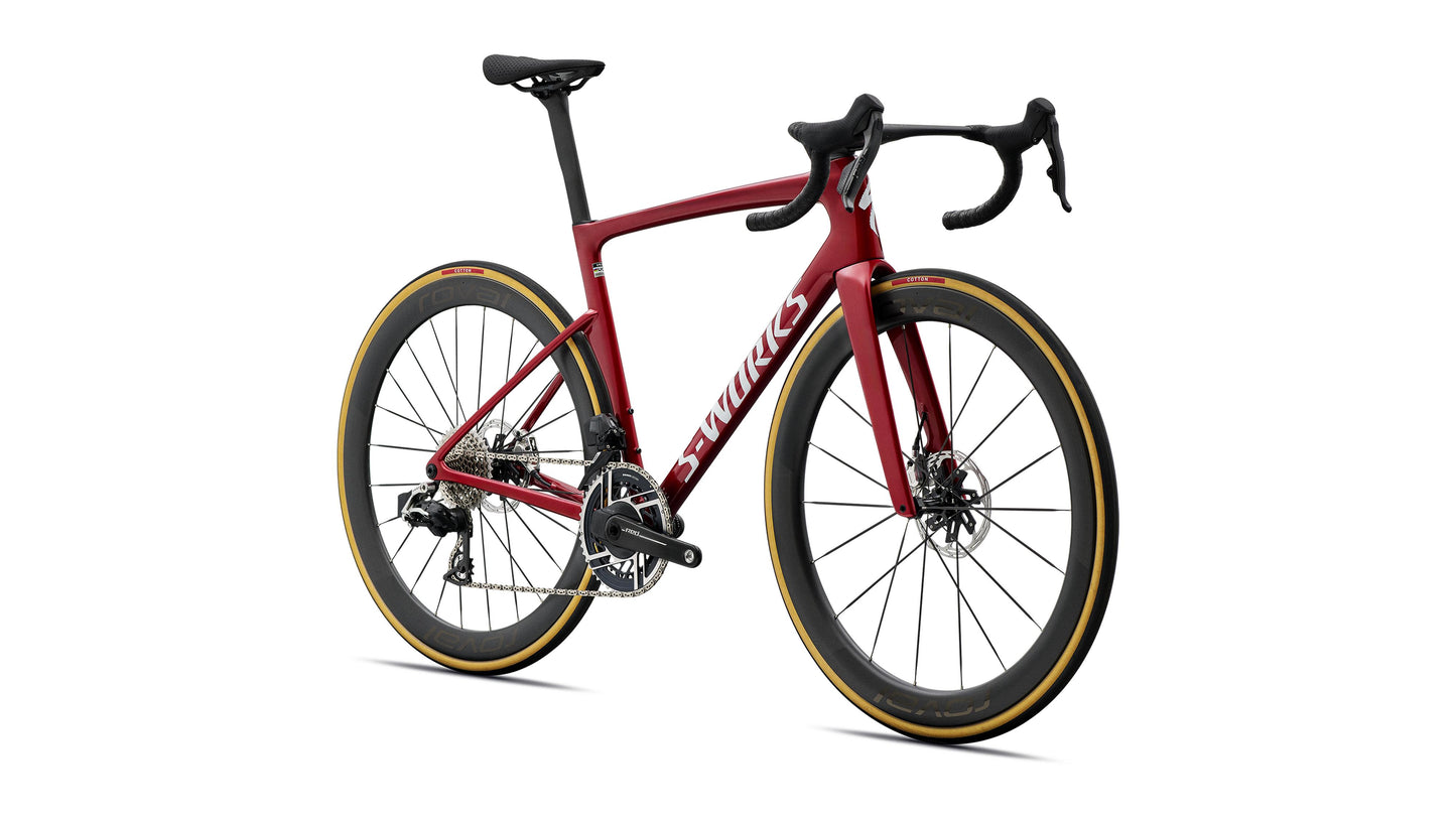 2027 Specialized S-Works Tarmac SL9 - SRAM RED AXS - Gloss Ruby Metallic / White Silver Metallic