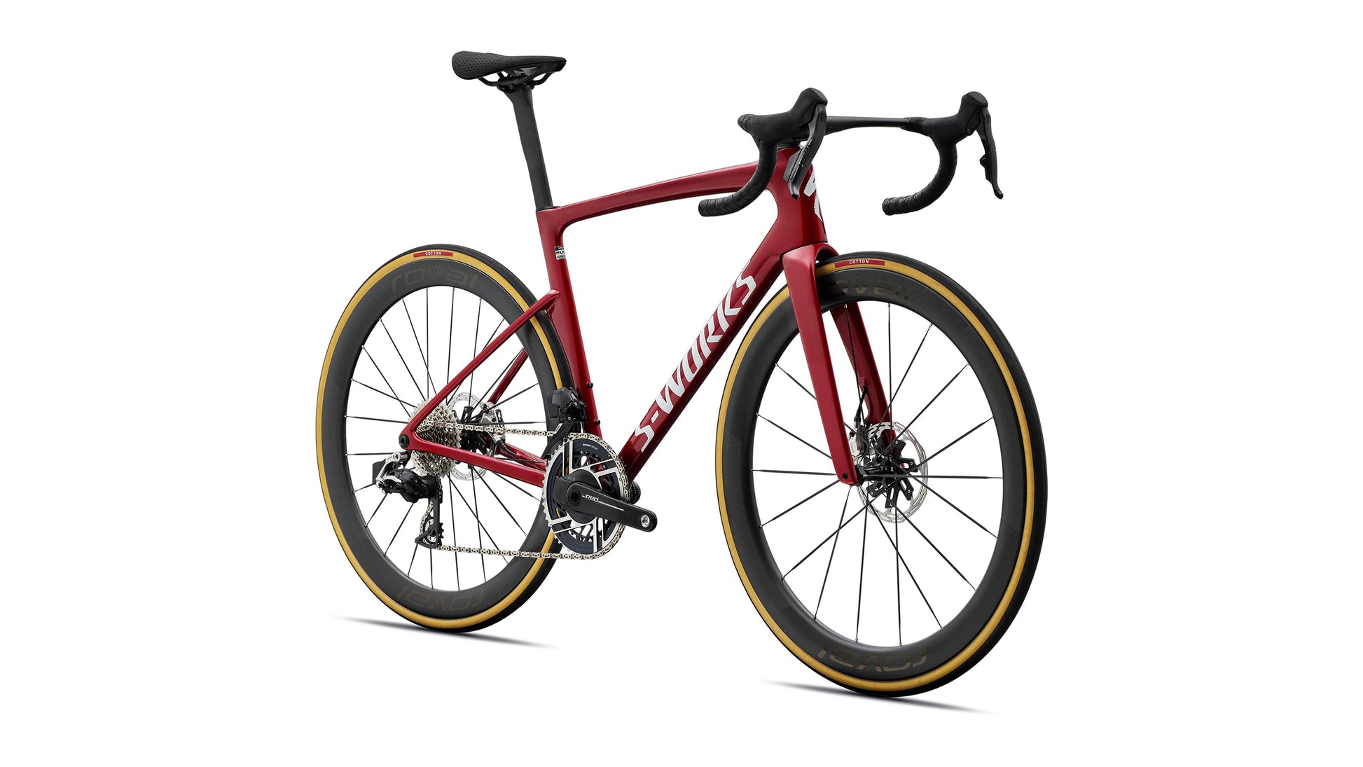 2027 Specialized S-Works Tarmac SL9 - SRAM RED AXS - Gloss Ruby Metallic / White Silver Metallic