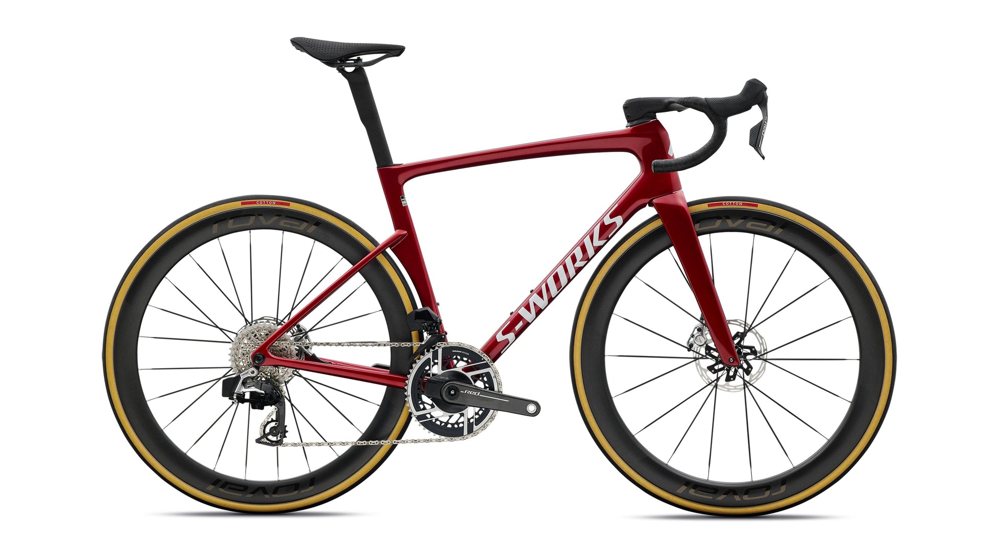 2027 Specialized S-Works Tarmac SL9 - SRAM RED AXS - Gloss Ruby Metallic / White Silver Metallic