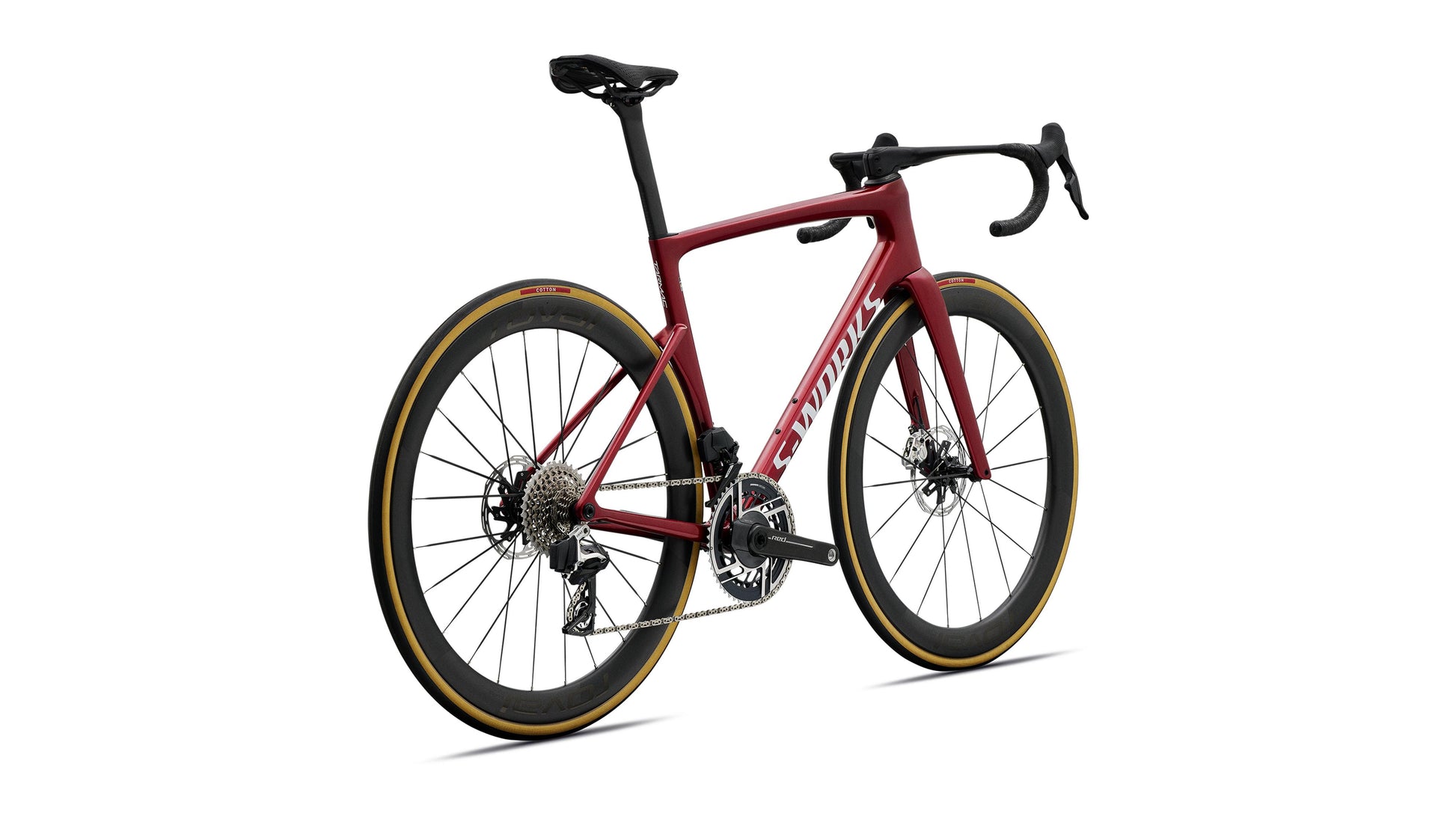 2027 Specialized S-Works Tarmac SL9 - SRAM RED AXS - Gloss Ruby Metallic / White Silver Metallic