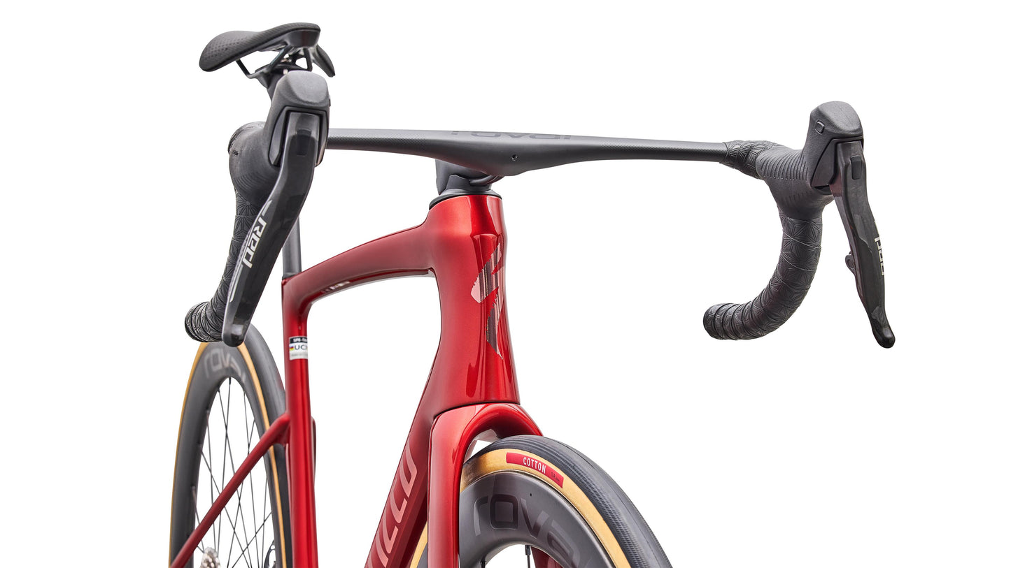 2027 Specialized Tarmac SL9 S-Level - SRAM RED AXS -  Gloss Cayenne Metallic / Chrome