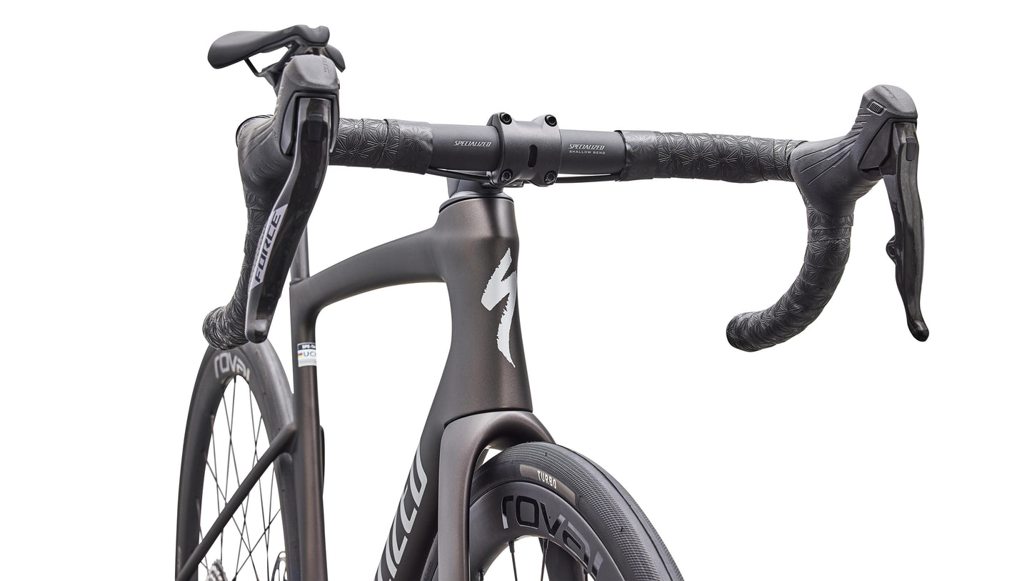 2027 Specialized Tarmac SL9 Expert - SRAM Force AXS - Satin Warm Smoke Metallic / Silver Dust