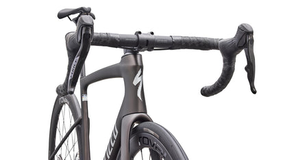 2027 Specialized Tarmac SL9 Expert - SRAM Force AXS - Satin Warm Smoke Metallic / Silver Dust