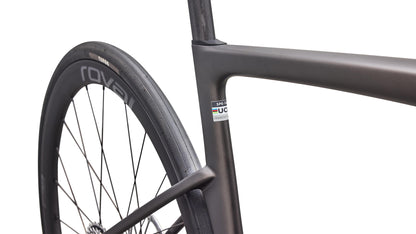 2027 Specialized Tarmac SL9 Expert - SRAM Force AXS - Satin Warm Smoke Metallic / Silver Dust