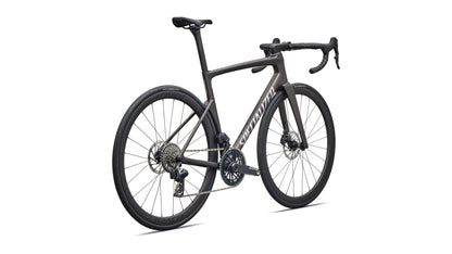 2027 Specialized Tarmac SL9 Expert - SRAM Force AXS - Satin Warm Smoke Metallic / Silver Dust