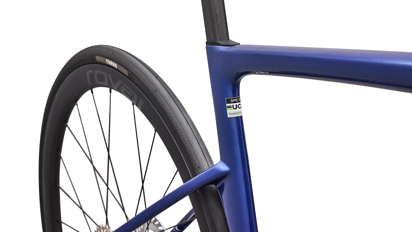 2027 Specialized Tarmac SL9 Expert - Shimano Ultegra Di2 - Gloss Pacific Blue Metallic / White