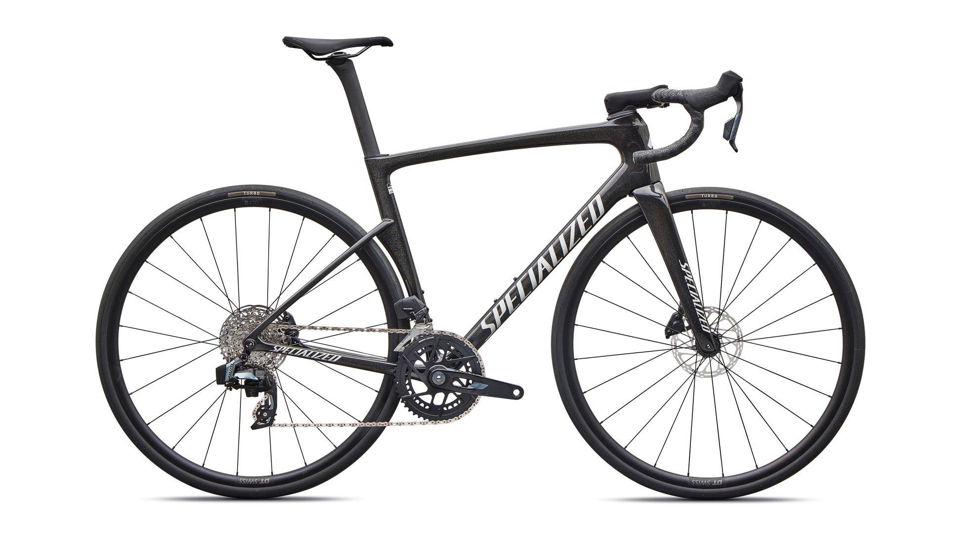 2027 Specialized Tarmac SL9 Comp - SRAM Rival AXS - Gloss Charcoal Tint / Dolomite Metallic