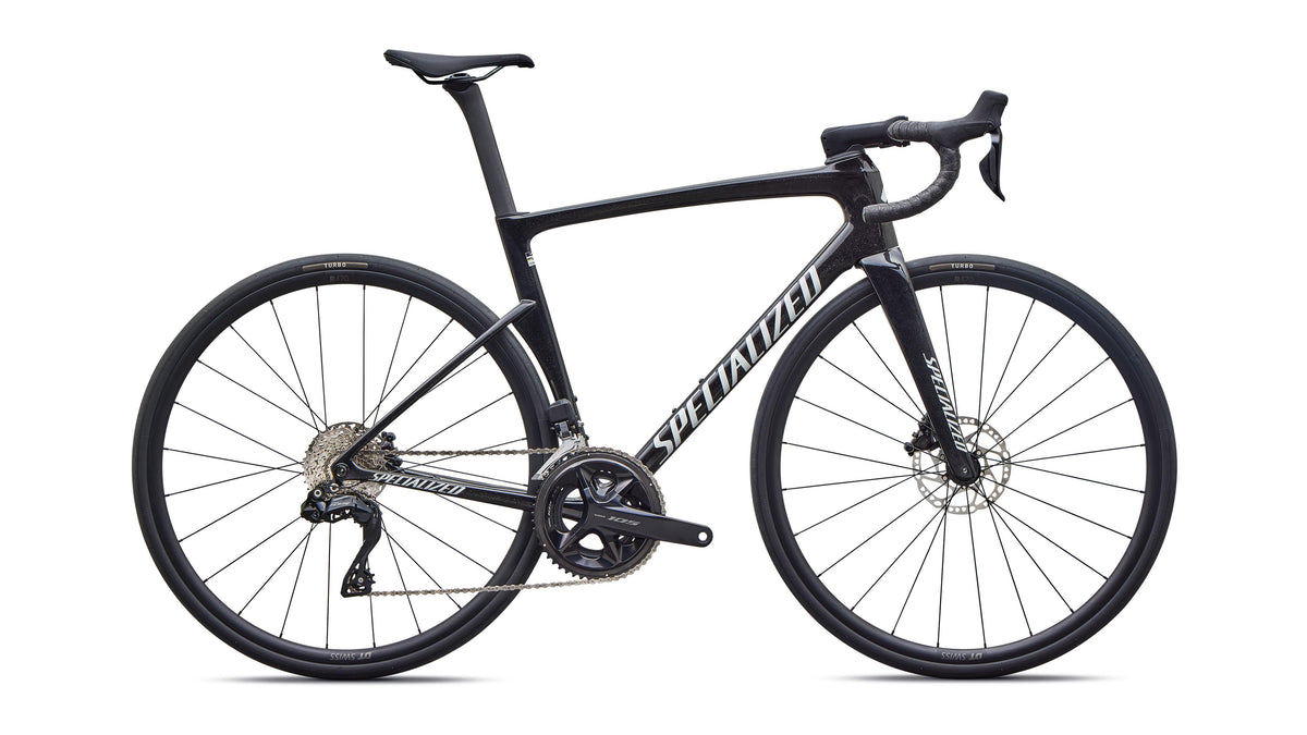 2027 Specialized Tarmac SL9 Comp - Shimano 105 Di2 - Gloss Charcoal Tint / Dolomite Metallic