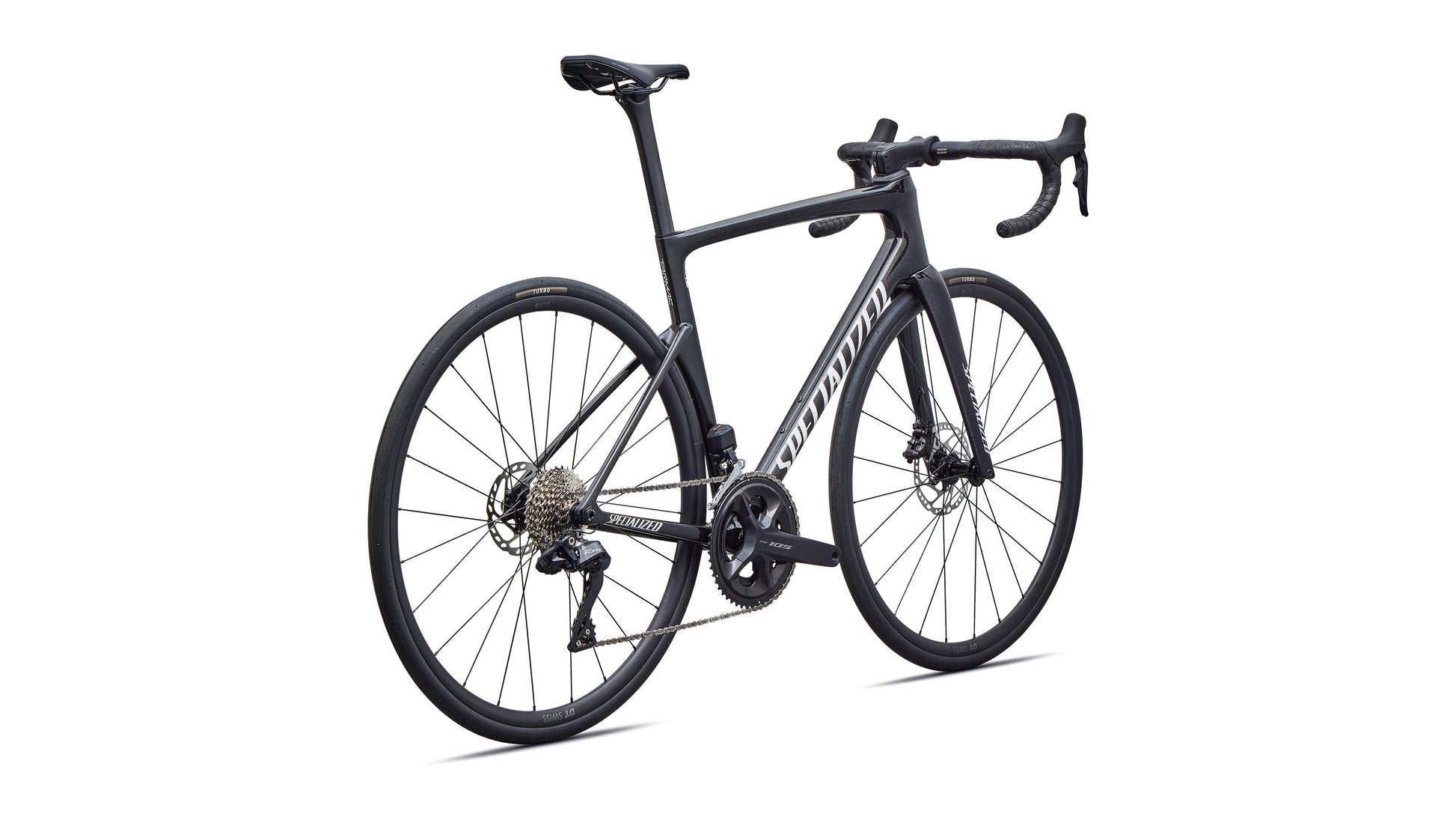 2027 Specialized Tarmac SL9 Comp - Shimano 105 Di2 - Gloss Charcoal Tint / Dolomite Metallic
