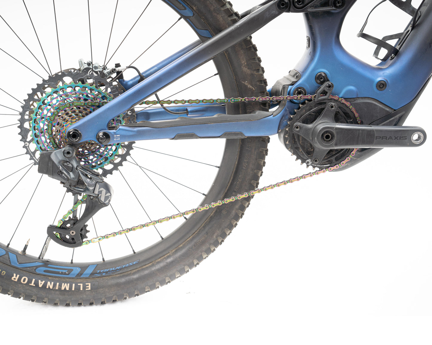 [Pre-Owned] Specialized 2022 Levo S-Works Carbon - Blugstprl/Blk/Ltsil S4