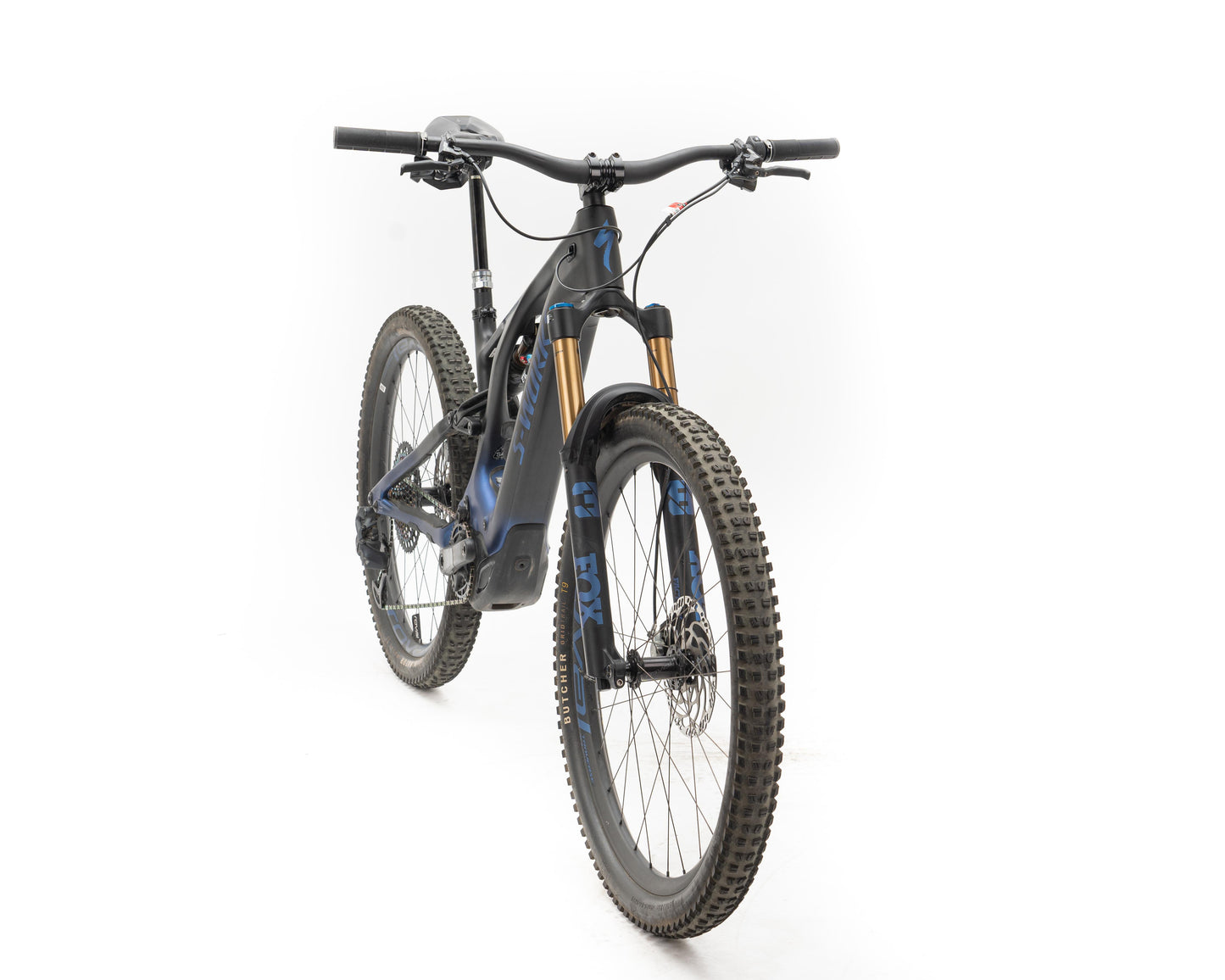 [Pre-Owned] Specialized 2022 Levo S-Works Carbon - Blugstprl/Blk/Ltsil S4