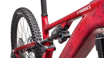 2027 Specialized S-Works Turbo Levo 4 - Gloss Red Tint / Silver Dust / Metallic White Silver