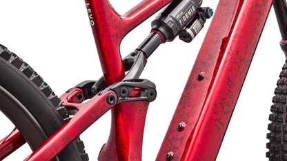2027 Specialized S-Works Turbo Levo 4 - Gloss Red Tint / Silver Dust / Metallic White Silver