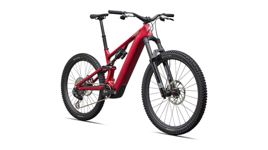 2027 Specialized S-Works Turbo Levo 4 - Gloss Red Tint / Silver Dust / Metallic White Silver
