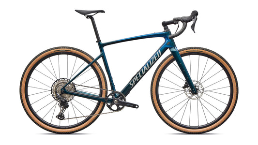2026 Specialized Diverge 4 Sport Carbon - Shimano GRX 600 - Emerald Metallic / Silver Dust