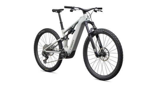 2027 Specialized S-Works Turbo Levo R - Gloss Dolomite / Viavi Silver Green Pearl / Oak Green Metallic