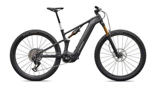2027 Specialized S-Works Turbo Levo R Ultralight - Satin Carbon / Silver Foil