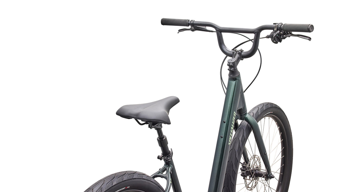 2027 Specialized Roll 3.0 Low Entry - Gloss Oak Green Metallic / Powdered Lime