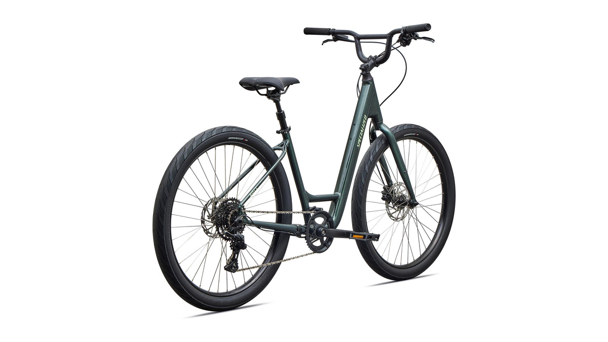 2027 Specialized Roll 3.0 Low Entry - Gloss Oak Green Metallic / Powdered Lime