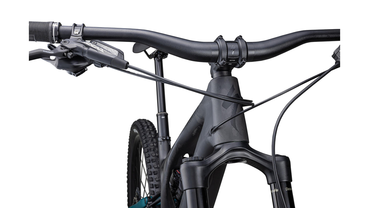 Specialized Stumpjumper EVO Expert RS - Satin Carbon /  Tropical Teal / Black S1