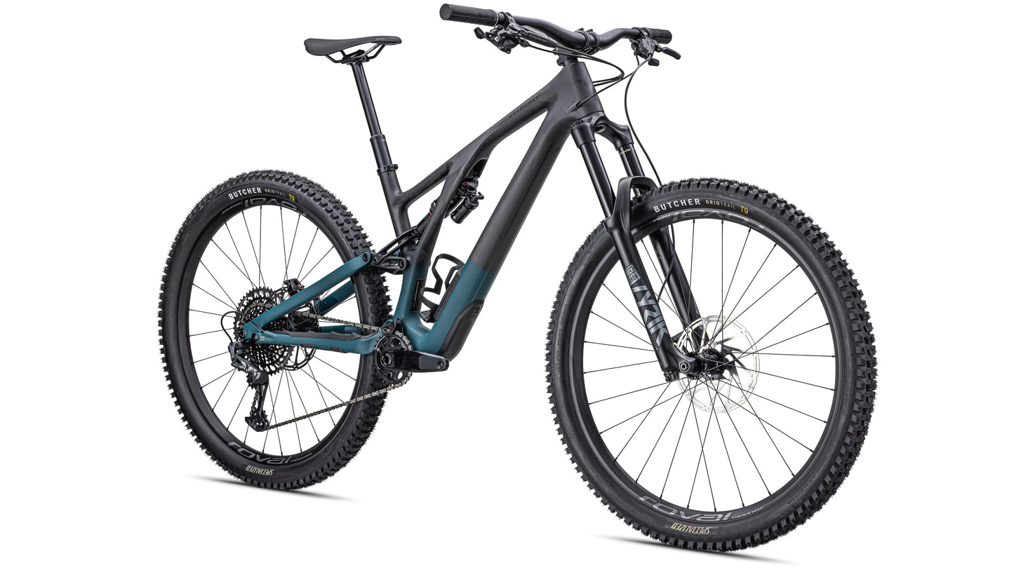 Specialized Stumpjumper EVO Expert RS - Satin Carbon /  Tropical Teal / Black S1