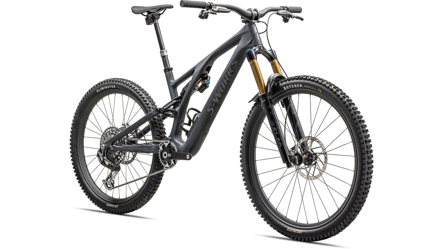 2024 Specialized SJ EVO S-Works T Type SatSmk/ClGry/ElecGrn/GlsSmkLiqMet