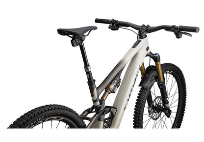 Specialized S-Works Turbo Levo SL Frame - Satin Carbon / Brushed Black Chrome Foil / Silver Dust S4