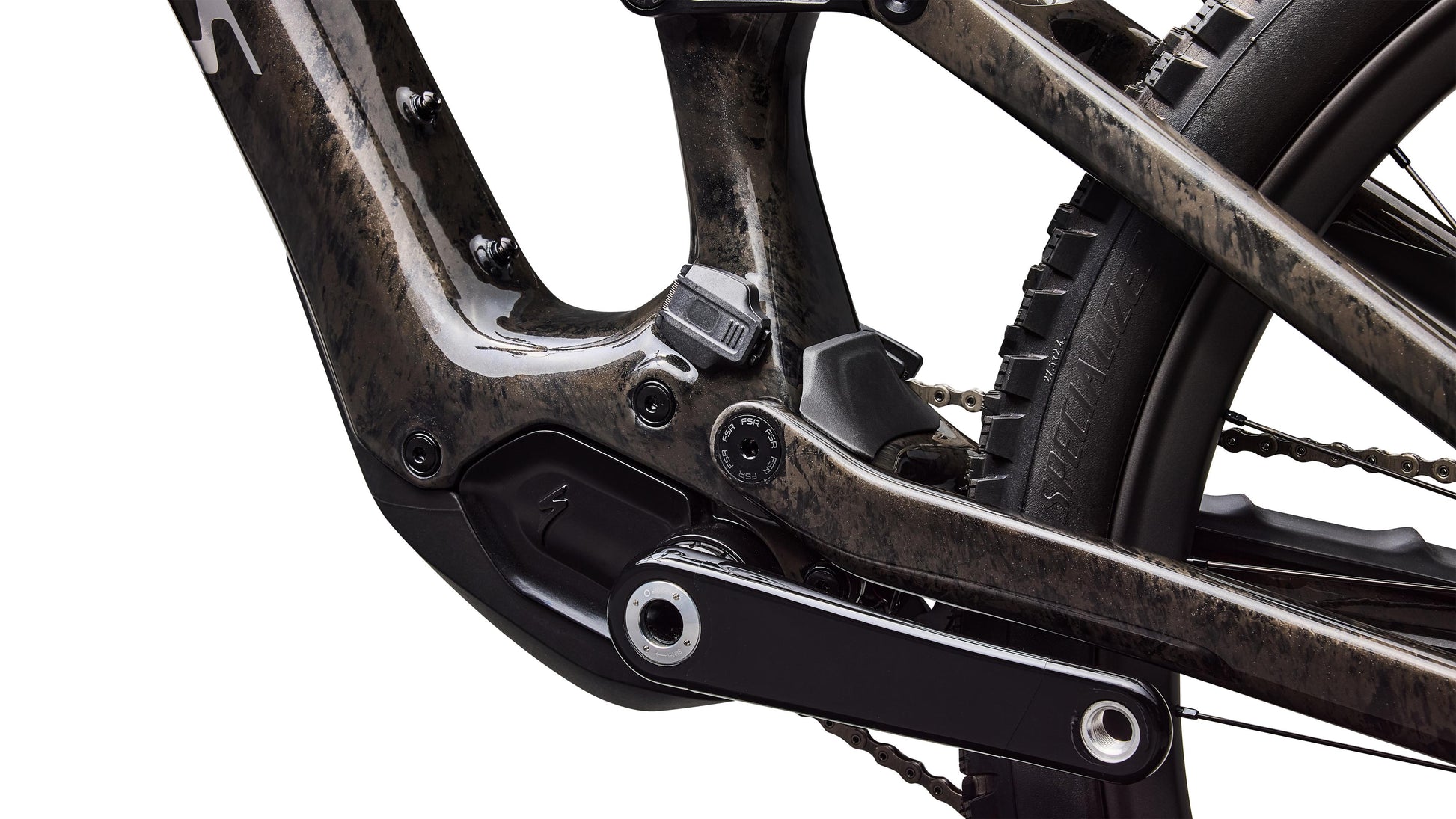 2026 Specialized S-Works Turbo Levo SL 2 Di2 - Charcoal Tint / Impasto / Chrome
