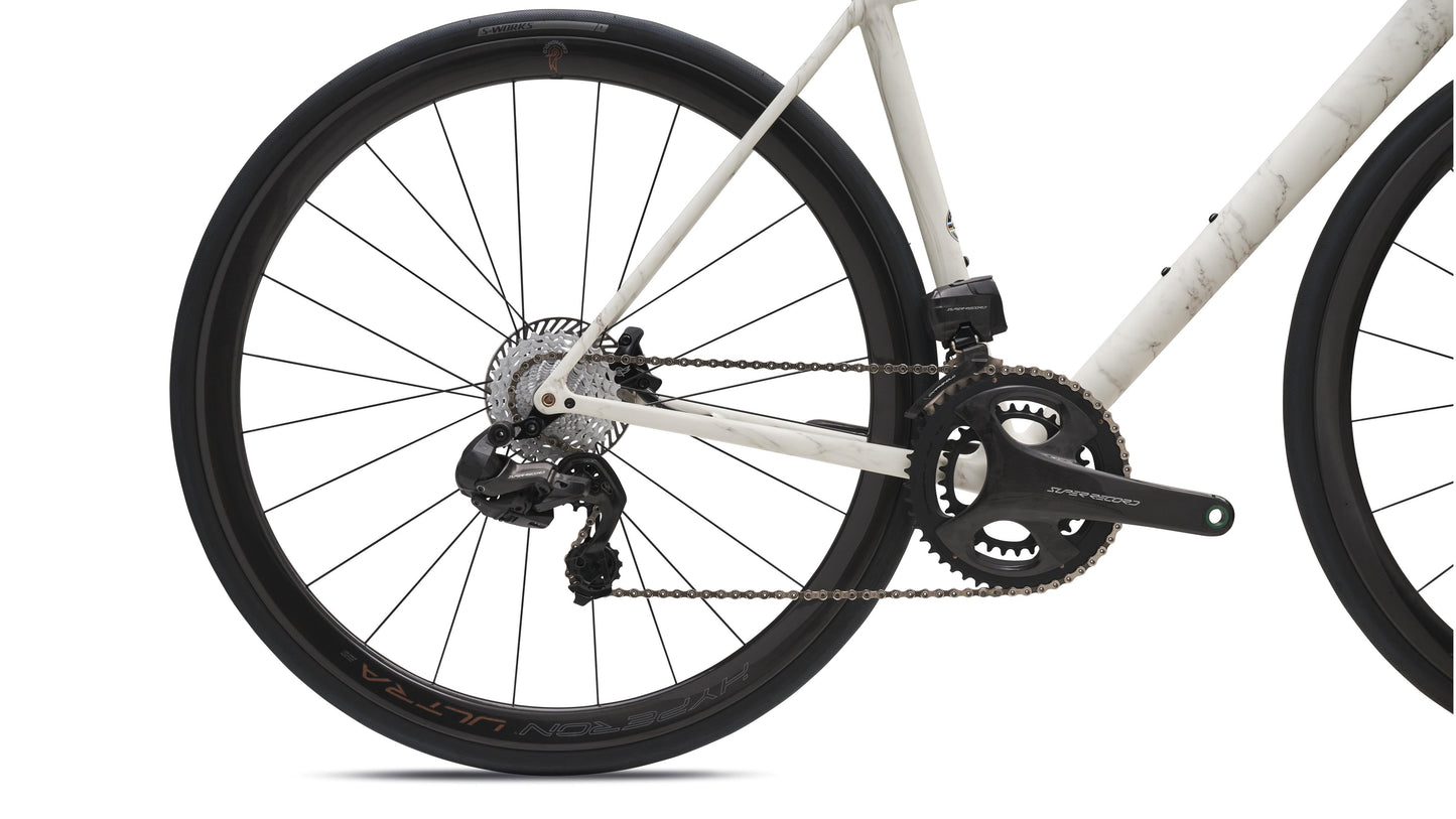 2023 Specialized Aethos S-Works Campagnolo LTD SatBch/BlkPrl