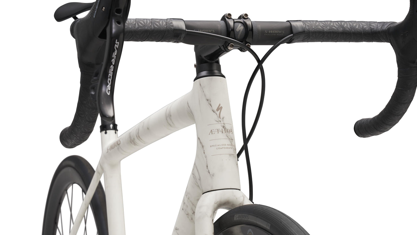 2023 Specialized Aethos S-Works Campagnolo LTD SatBch/BlkPrl