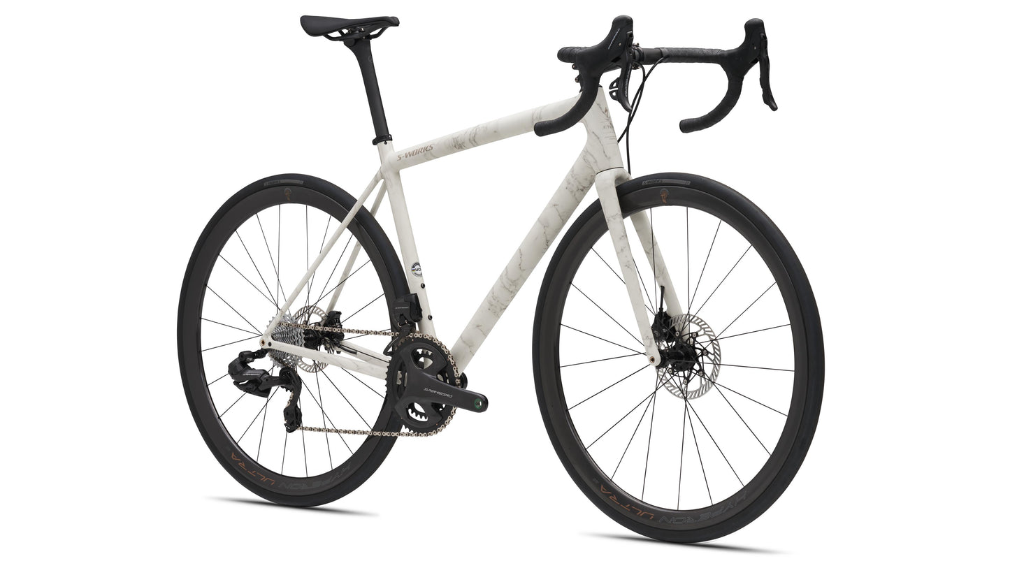 2023 Specialized Aethos S-Works Campagnolo LTD SatBch/BlkPrl