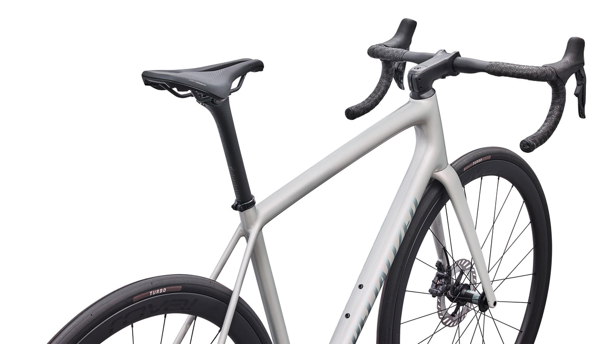 2027 Specialized Aethos 2 Expert - Shimano Ultegra Di2 - Dolomite Metallic / Shadow Silver