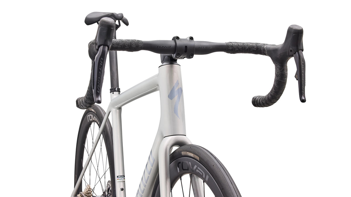 2027 Specialized Aethos 2 Expert - Shimano Ultegra Di2 - Dolomite Metallic / Shadow Silver
