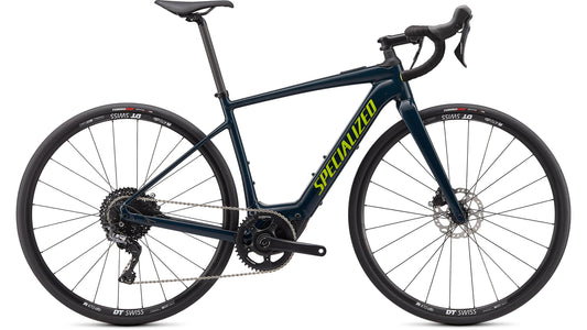 2023 Specialized Turbo Creo SL Comp E5 - Gloss Cast Blue / Gloss Black / Hyper Green