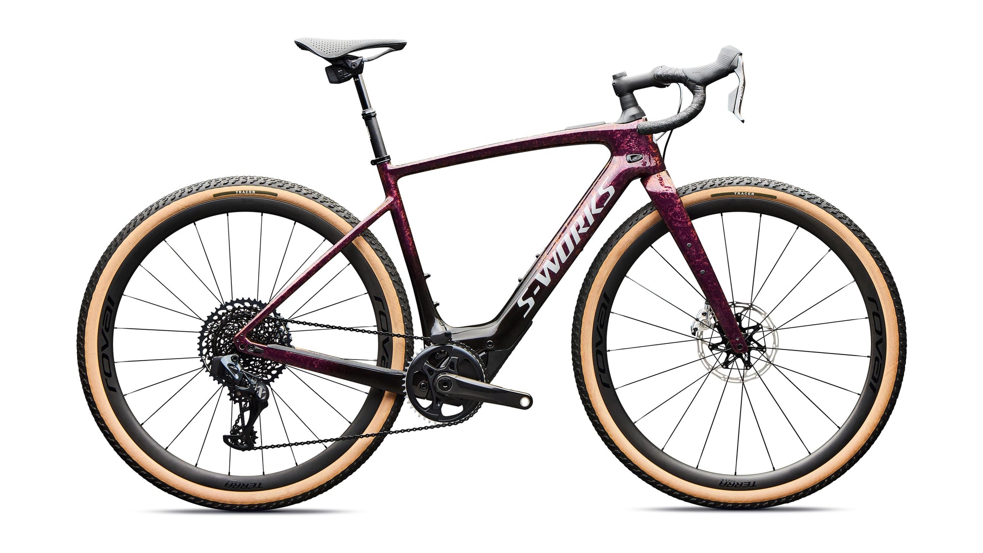 S-Works Turbo Creo 2 52 / Gloss Bordeaux Metallic/Fade/Pearl Dry Impasto/Silver Dust