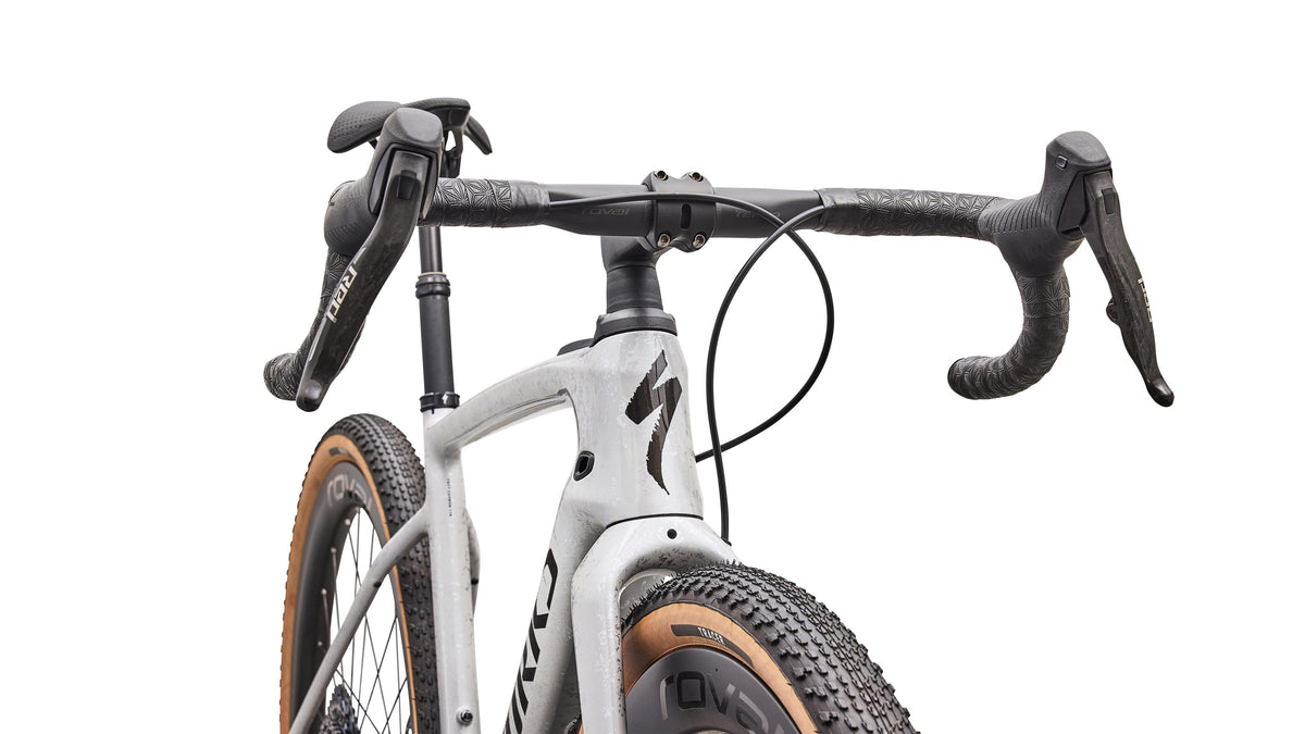 2027 Specialized S-Works Turbo Creo 2 - SRAM RED / XX1 Eagle AXS - Gloss Dolomite Metallic / Shadow Silver Fade / Obsidian Metallic