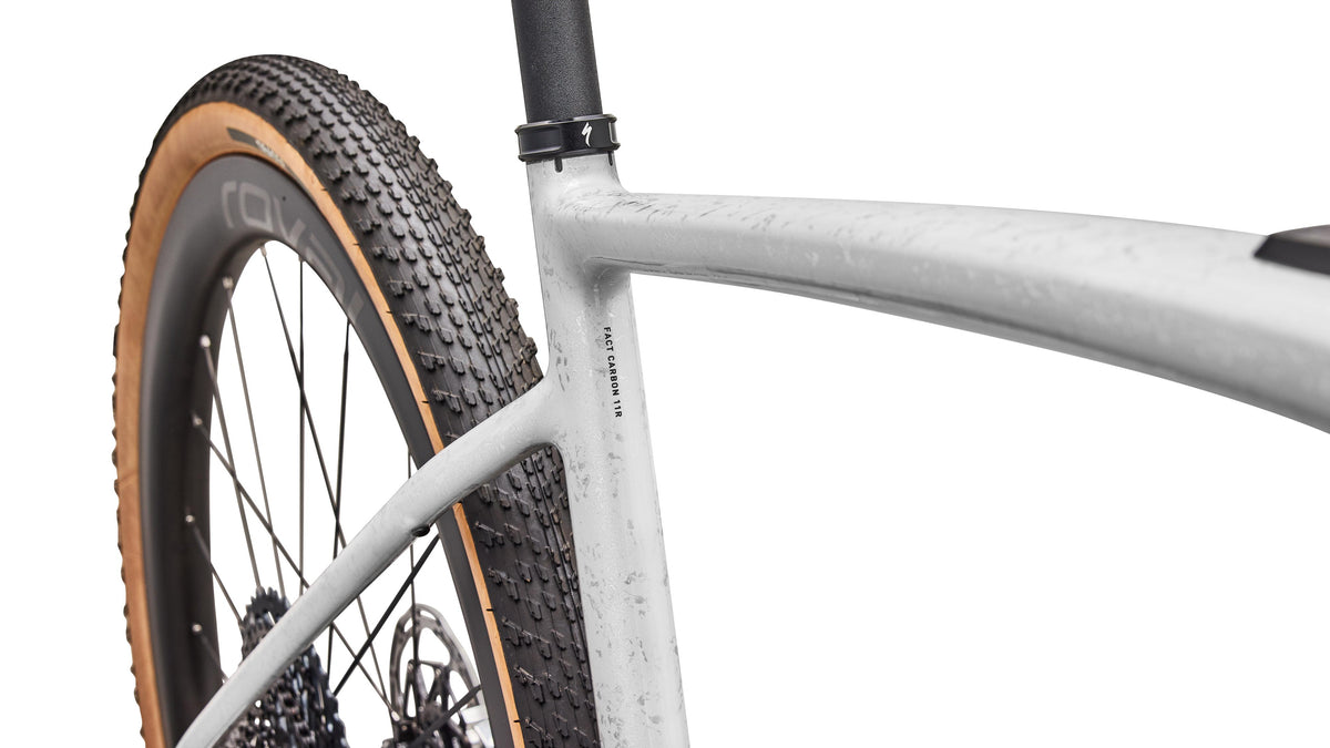 2027 Specialized S-Works Turbo Creo 2 - SRAM RED / XX1 Eagle AXS - Gloss Dolomite Metallic / Shadow Silver Fade / Obsidian Metallic