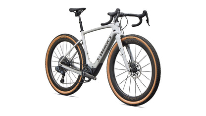2027 Specialized S-Works Turbo Creo 2 - SRAM RED / XX1 Eagle AXS - Gloss Dolomite Metallic / Shadow Silver Fade / Obsidian Metallic