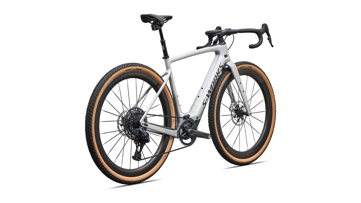 2027 Specialized S-Works Turbo Creo 2 - SRAM RED / XX1 Eagle AXS - Gloss Dolomite Metallic / Shadow Silver Fade / Obsidian Metallic