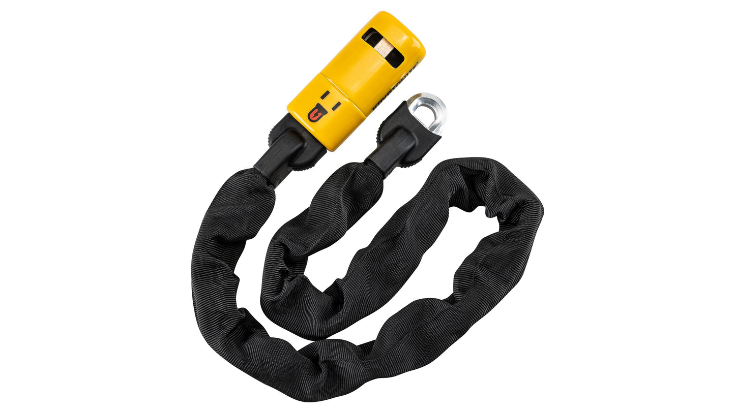 Specialized Globe + Kryptonite Evolution 1010 Chain Lock - Globe Yellow ONE SIZE