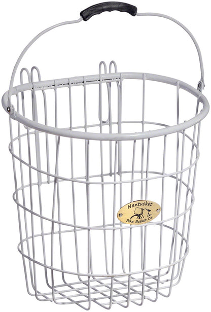 Nantucket Bike Basket Surfside Wire Pannier Basket