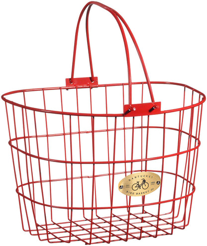 Nantucket Bike Basket Surfside Adult Wire D Handlebar Basket