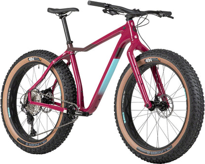 Salsa Mukluk Carbon XT Fat Bike - Purple