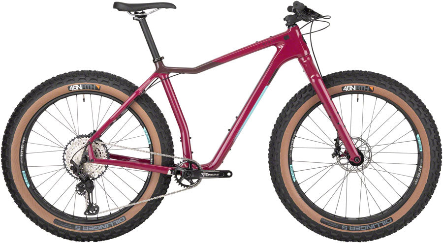 Salsa Mukluk Carbon XT Fat Bike - Purple