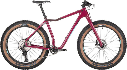 Salsa Mukluk Carbon XT Fat Bike - Purple